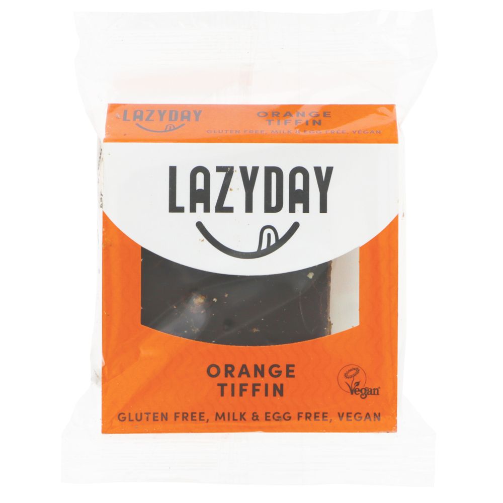 Lazy Day Gluten Free Chocolate Orange Tiffin 50g Snack Pack