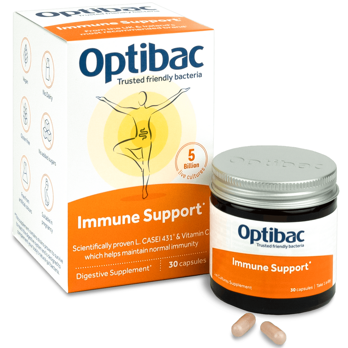 OptiBac Probiotics 'Saccharomyces boulardii' (16 Caps)