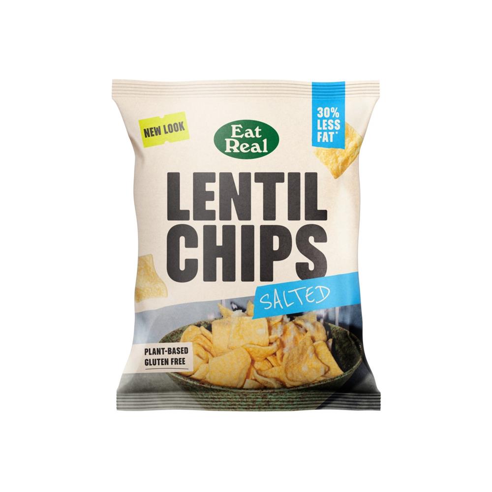 Eat Real Lentil Chips Salted 40g – AlternativeStores.com