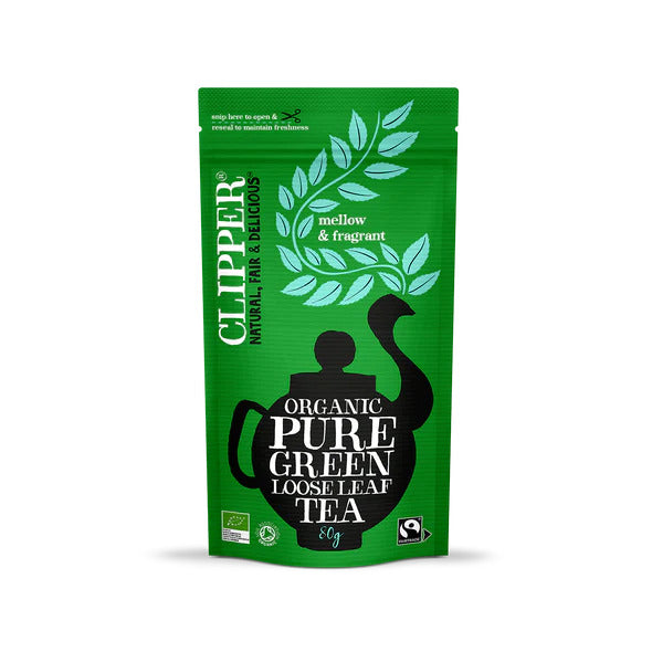 Clipper Organic Green Tea Fairtrade Light and Refreshing Teabags Ref A06744  Pack 25  ASAP Distribution  Film and TV Consumables Suppliers