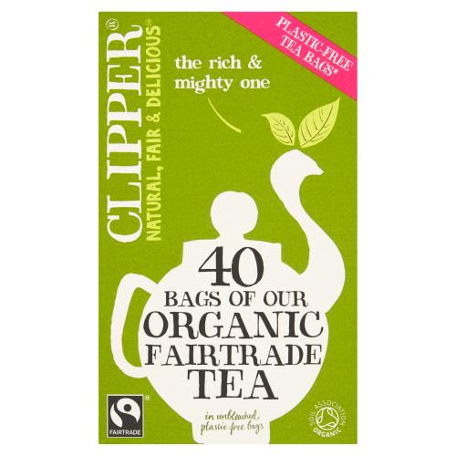 Clipper Tea Bags Organic Everyday Tea 80 Bags