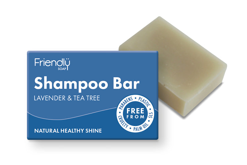 Friendly Soap Natural Shampoo Bar Lavender Tea Tree 95g –