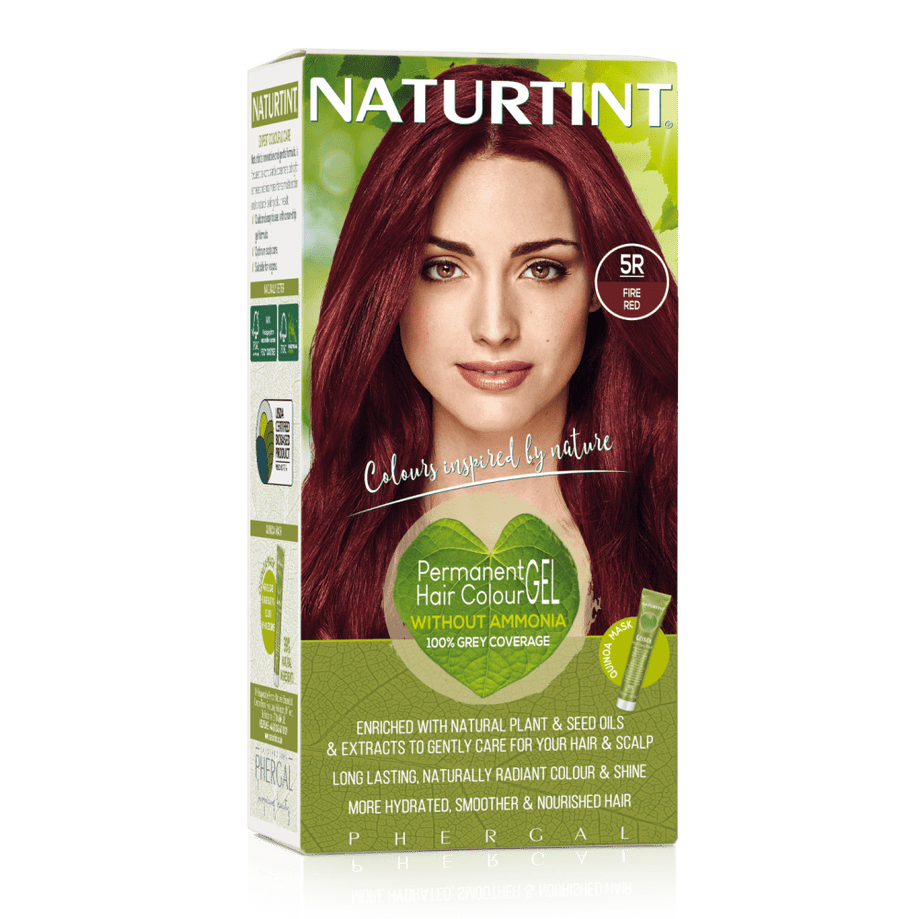 Naturtint Permanent Hair Dye 165ml - 5R Fire Red