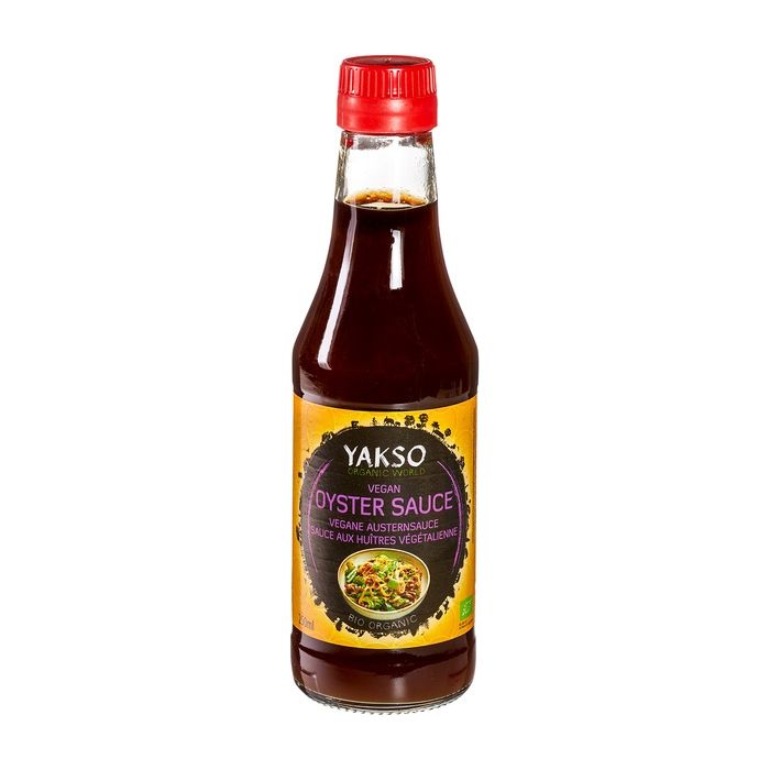 plant based oyster sauce Yakso Organic Vegan Oyster Sauce 250g – AlternativeStores.com